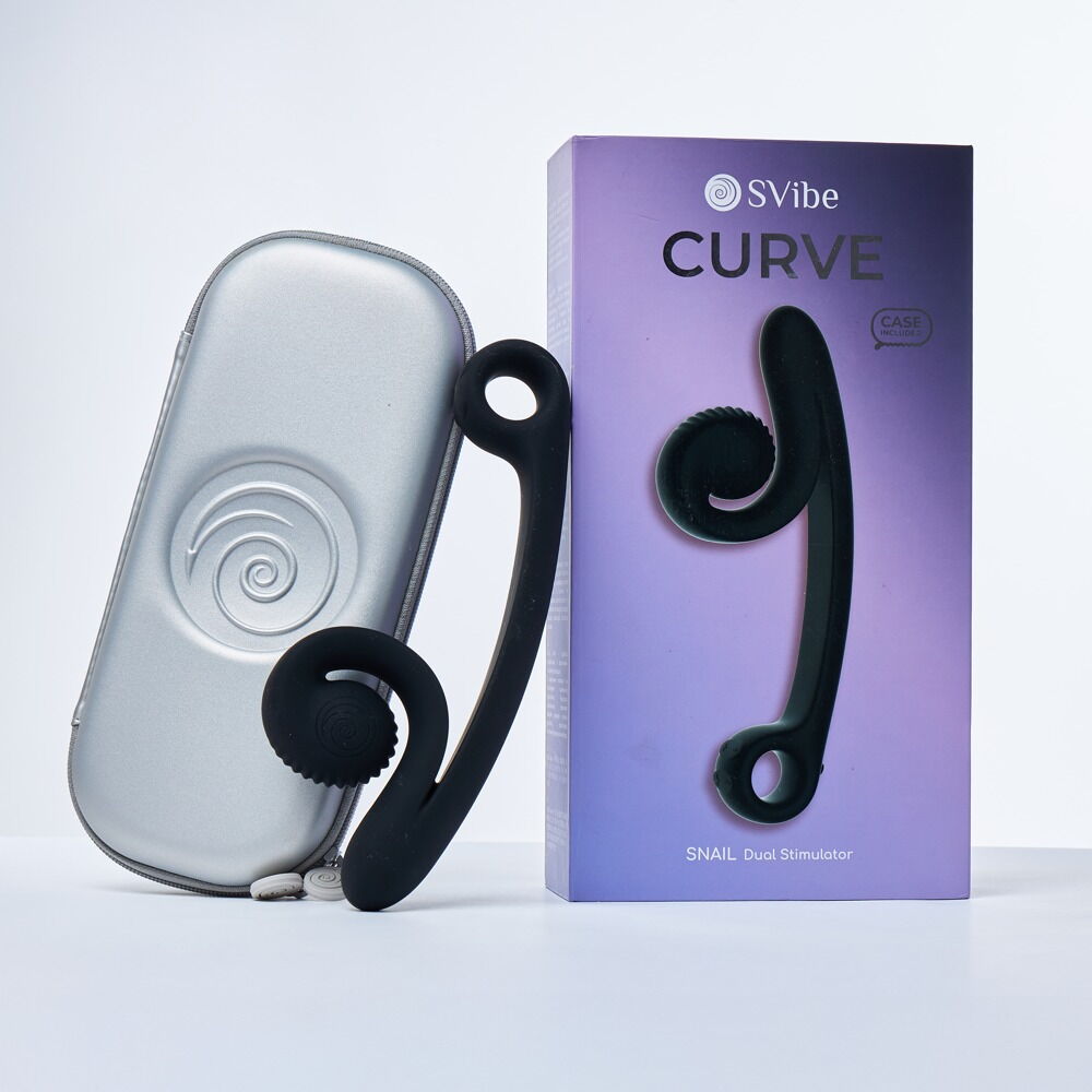 Vibrator „SVibe Curve“ mit 2 Motoren für 600 Vibrations-Kombinationen