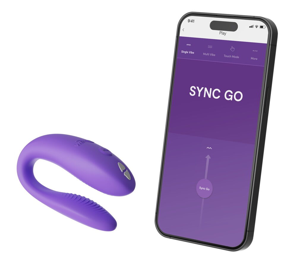 Paarvibrator „Sync Go“ mit 10+ Vibrationsmodi per App