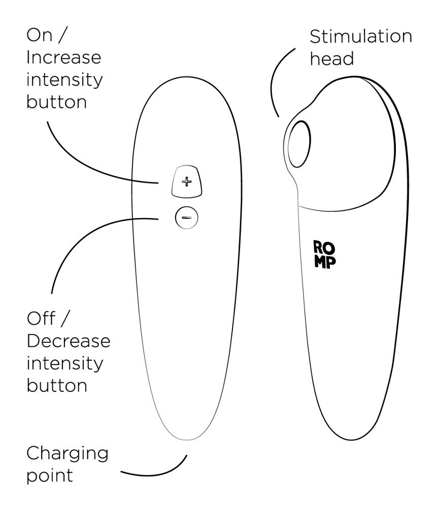 Pulsator „Shine X“ mit 10 Intensitätsstufen