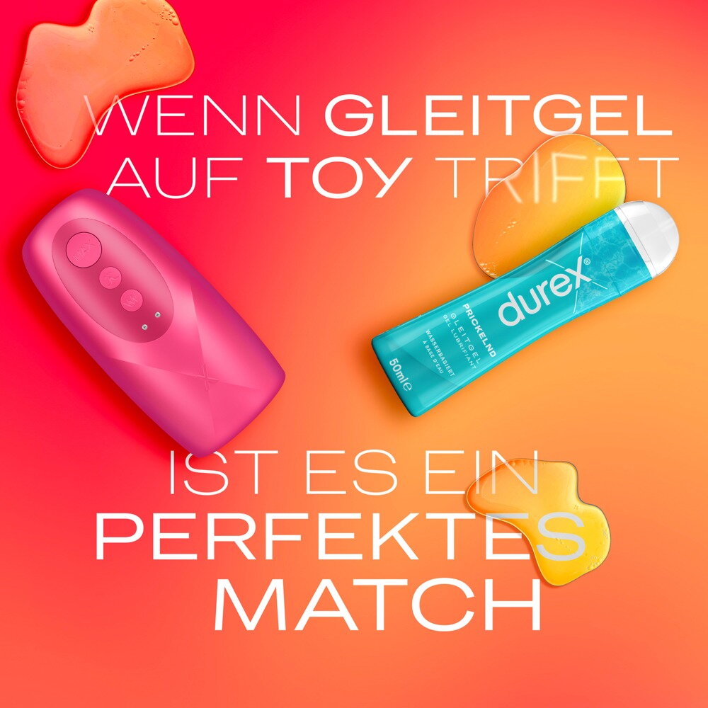 Masturbator „Slide & Vibe“ mit 7 Vibrations- und 3 Leckmodi