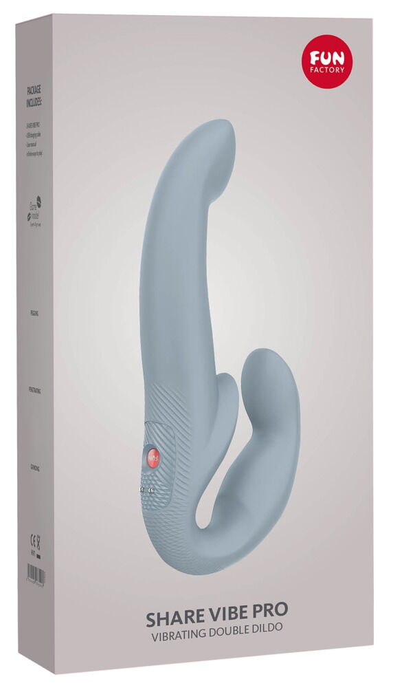 Doppelvibrator „Share Vibe Pro“ gurtloser Strap-on