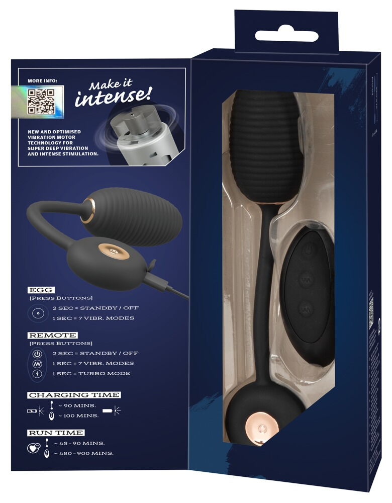 Vibro-Ei „Intense“ mit Fernbedienung