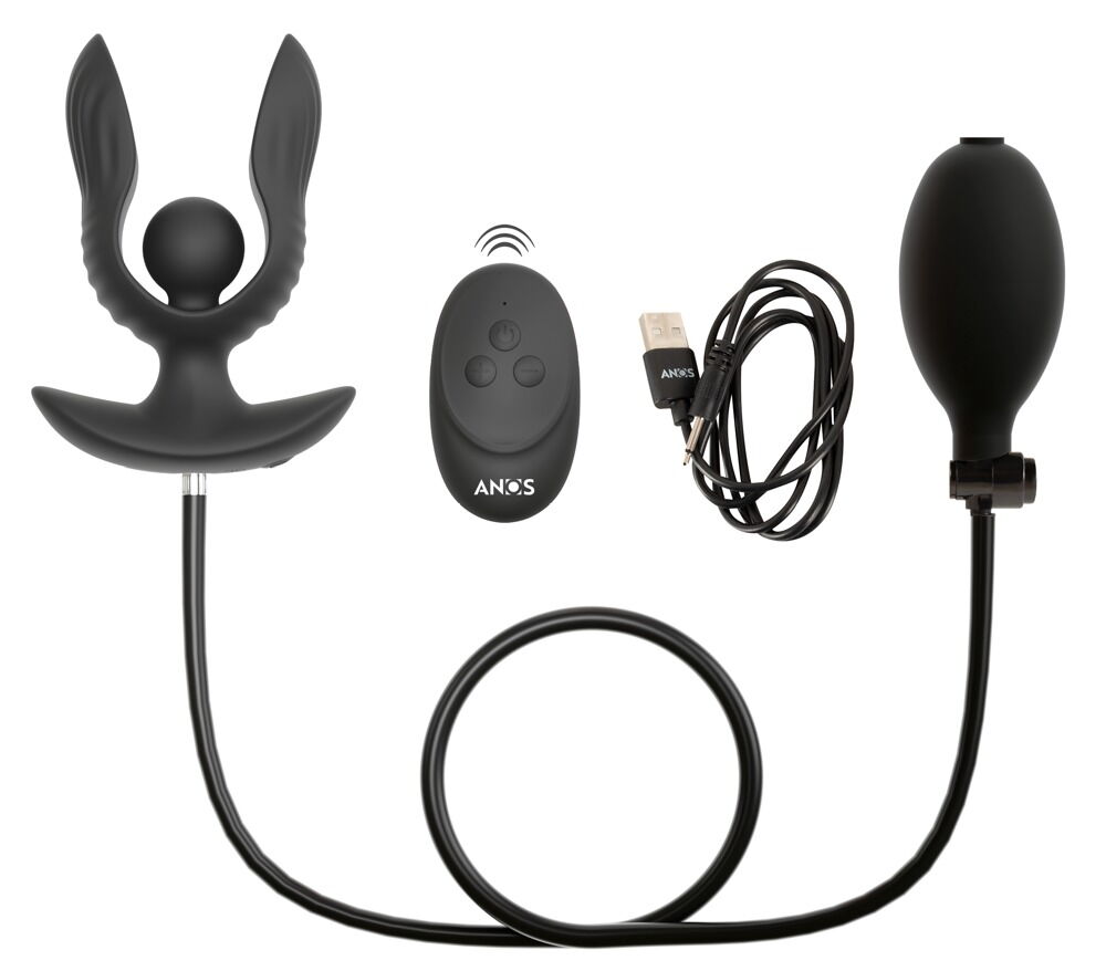 Analvibrator mit Spreiz- und Pumpfunktion