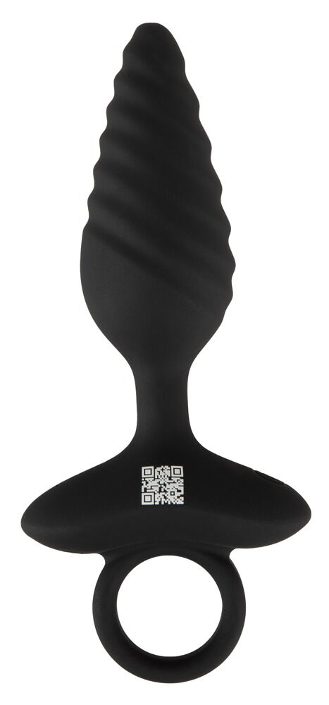 Vibro-Analplug im Spiral-Design