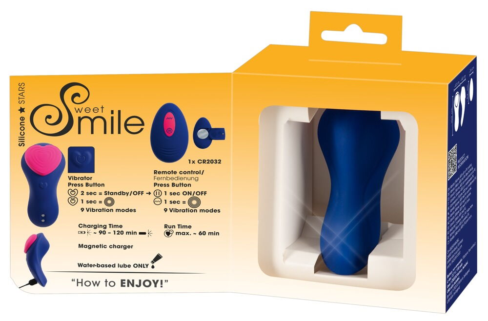 Panty-Vibrator „Heart“ mit Fernbedienung