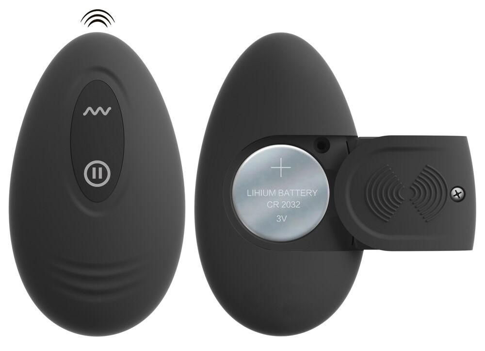 Vibro-Analplug mit Fernbedienung