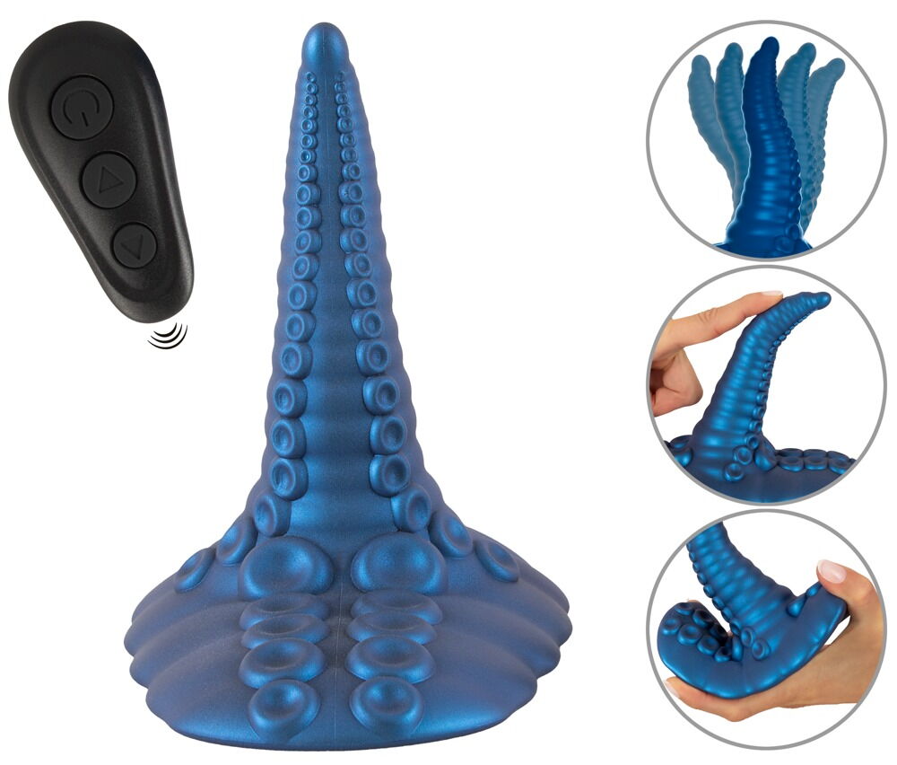 Aufsitzvibrator „Tentacle Pad“ mit Fernbedienung
