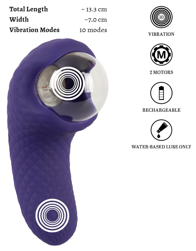 Vibrator „ZANTO“ mit Plasmakugel