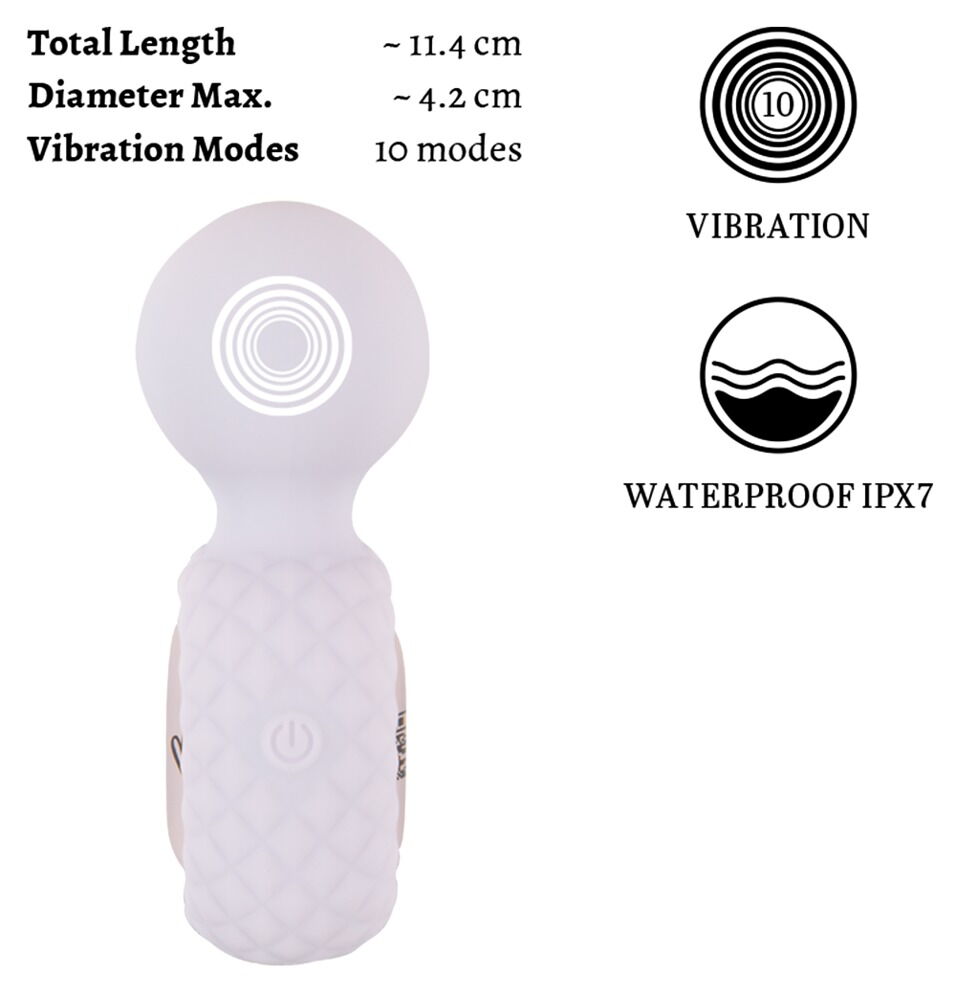 Mini-Massagestab „CELORO“ mit 10 Vibrationsmodi