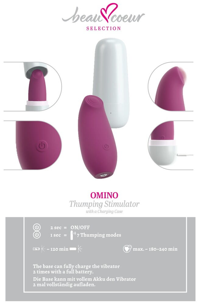 Auflegevibrator „OMINO“ mit Ladebox