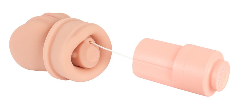 Masturbator mit Saugfunktion und Vibration