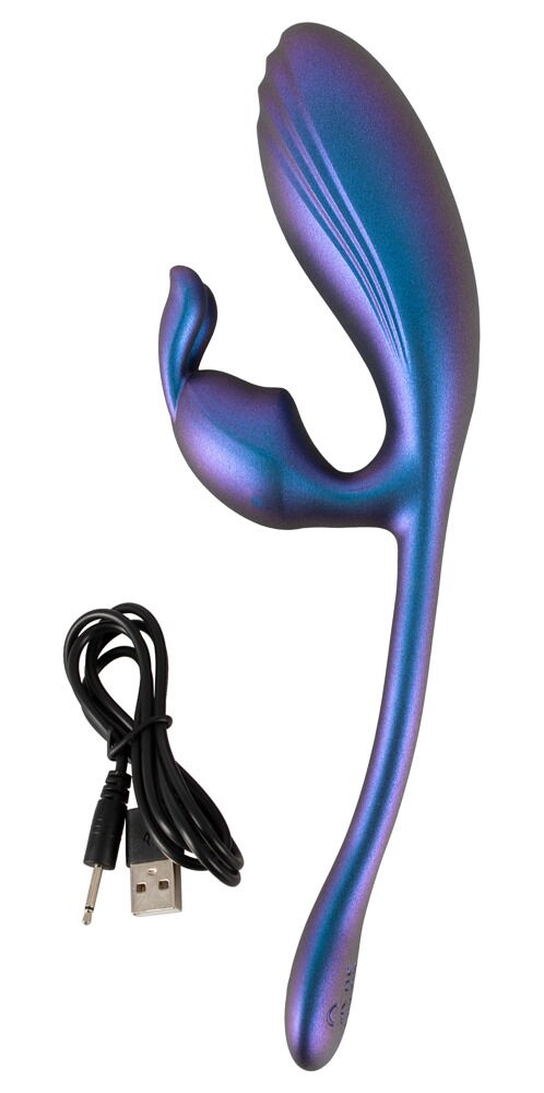 Vibro-Ei „Flexible Double Bullet“ mit Klitorisstimulator