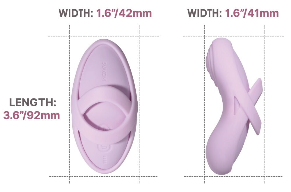 Fingervibrator „Echo 2“ mit Wärmefunktion