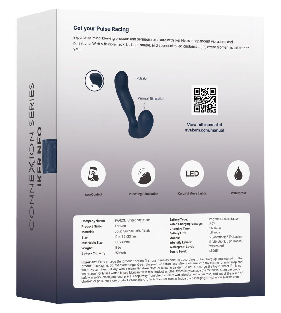 Analvibrator „Iker Neo“ auch per App steuerbar