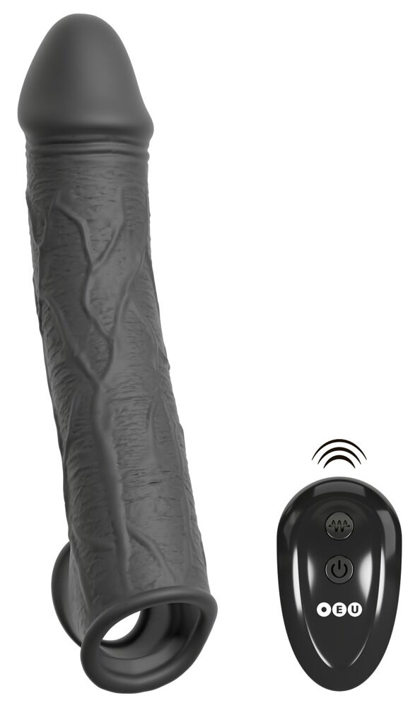 Vibro-Penishülle mit Fernbedienung