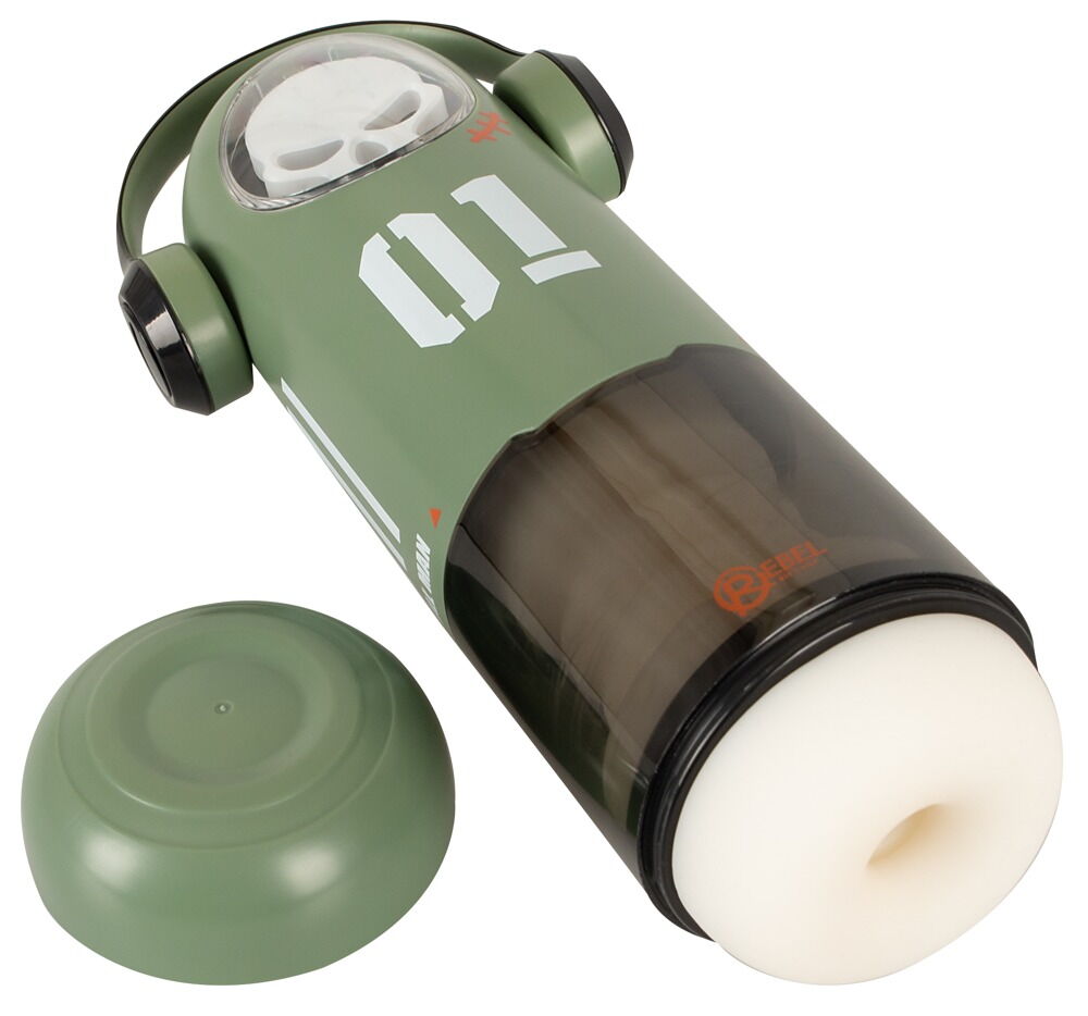 Masturbator „SKULL“ mit 3 automatischen Funktionen