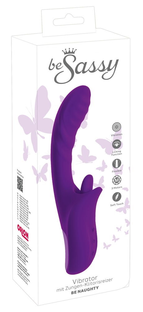 Vibrator „be Naughty“ mit Zungen-Klitorisreizer
