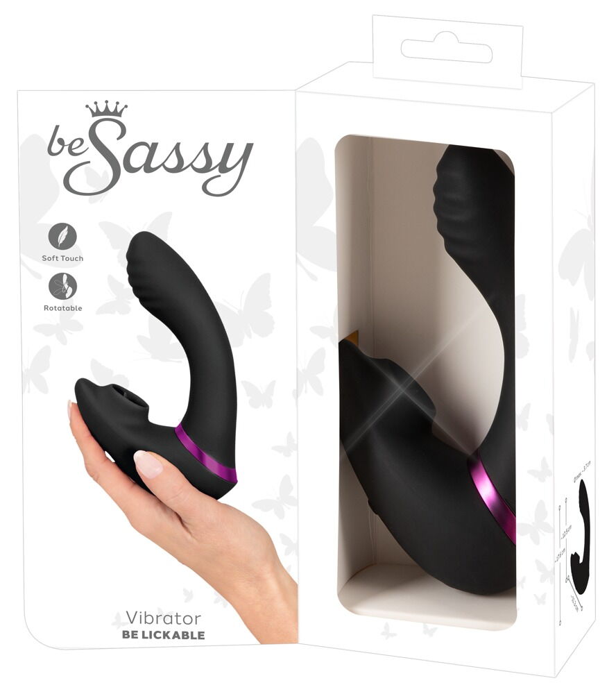 Vibrator „be Lickable“ mit Vibro-Zunge – vielseitig bespielbar