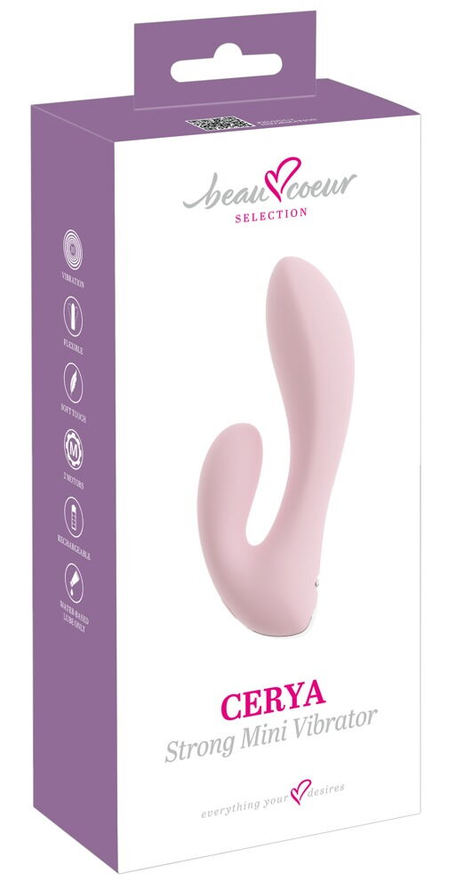 Rabbitvibrator „CERYA“ im Miniformat