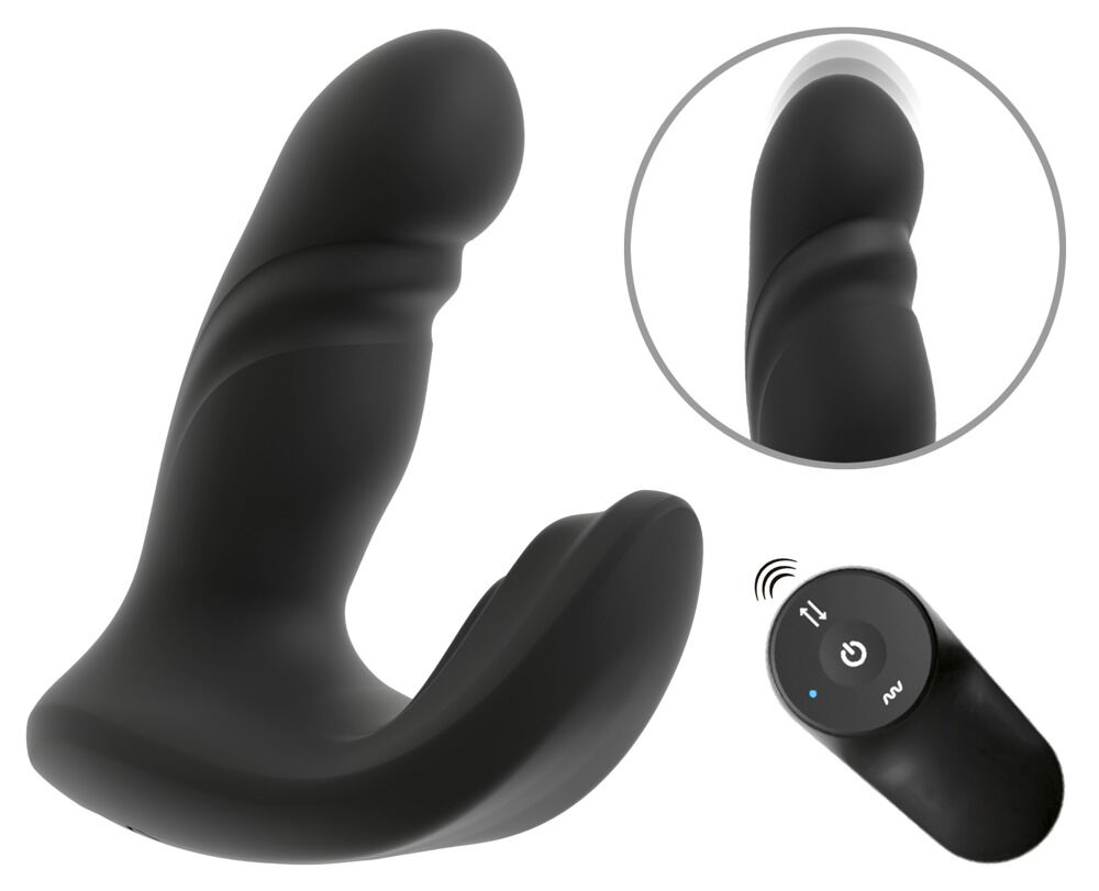 Analvibrator „RC Mini Prostata Plug“ mit Stoßfunktion