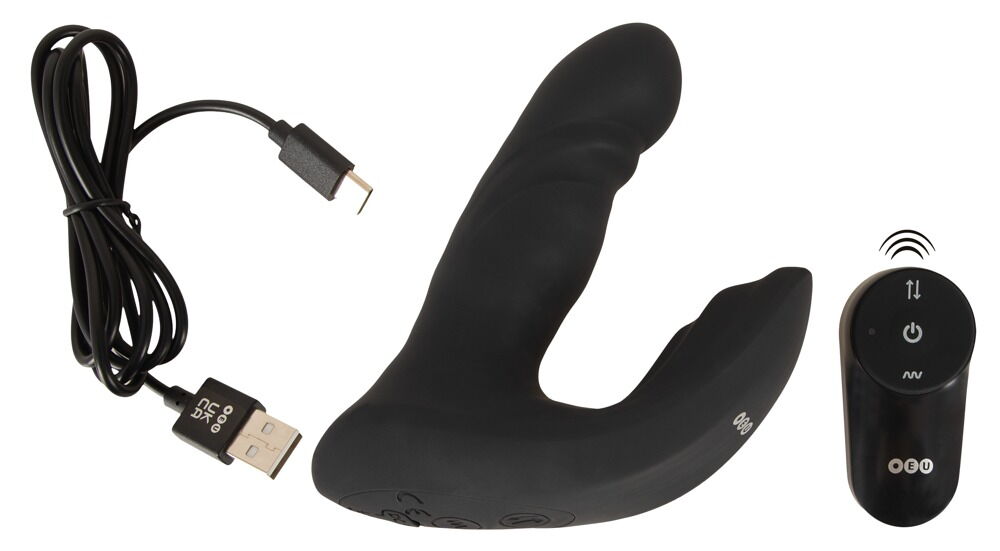 Analvibrator „RC Mini Prostata Plug“ mit Stoßfunktion