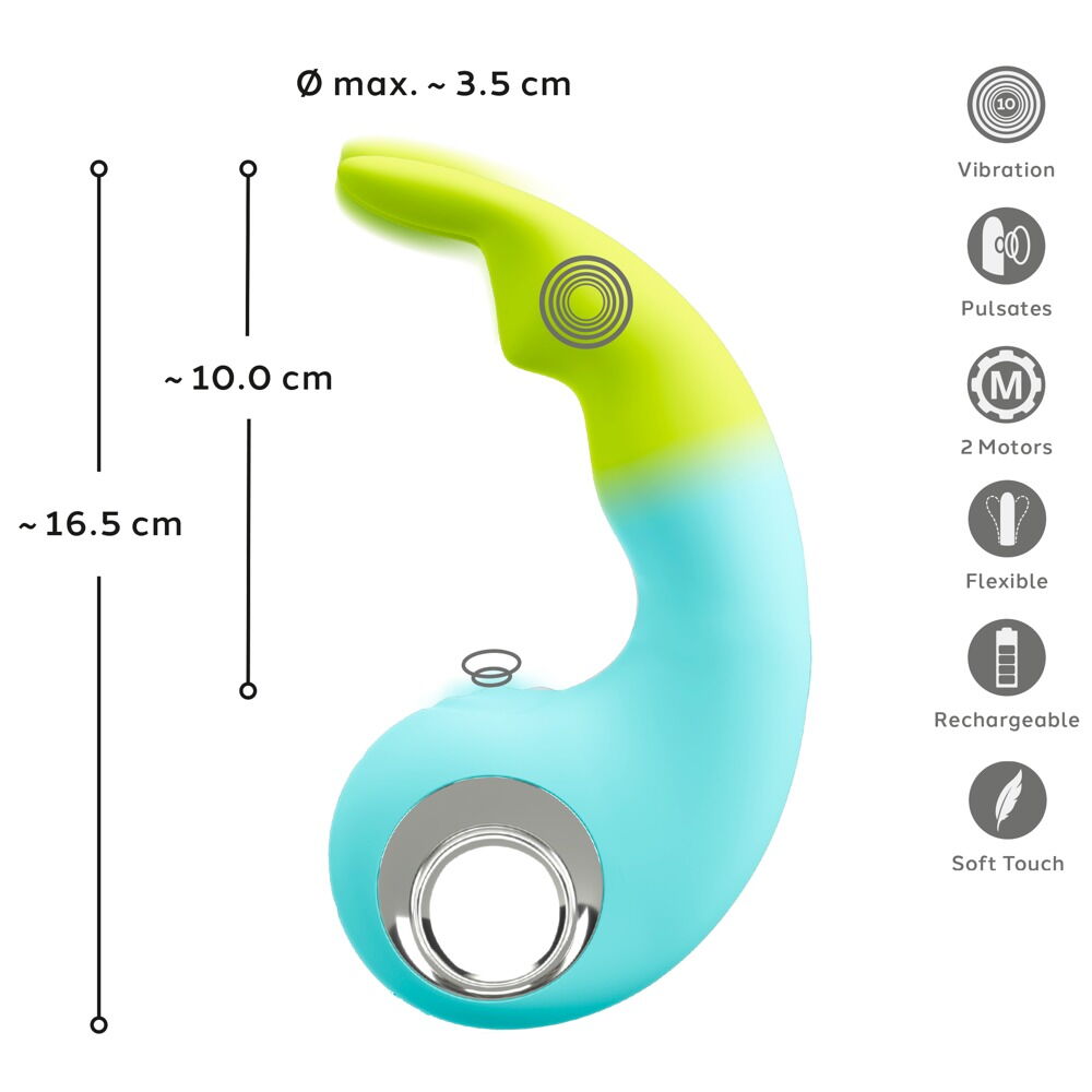 Vibrator „be Cheeky“ mit 2 Motoren