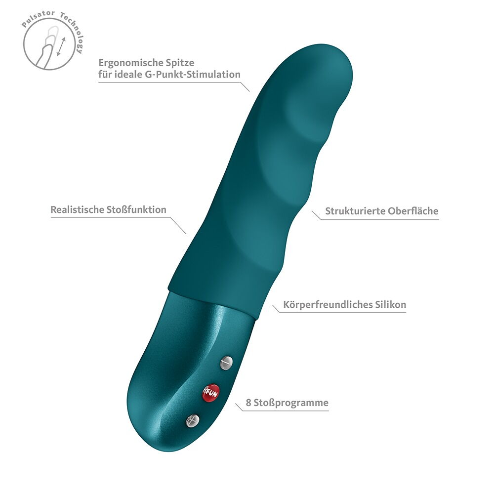 Stoßvibrator „STRONIC PETITE“ im kompakten Format