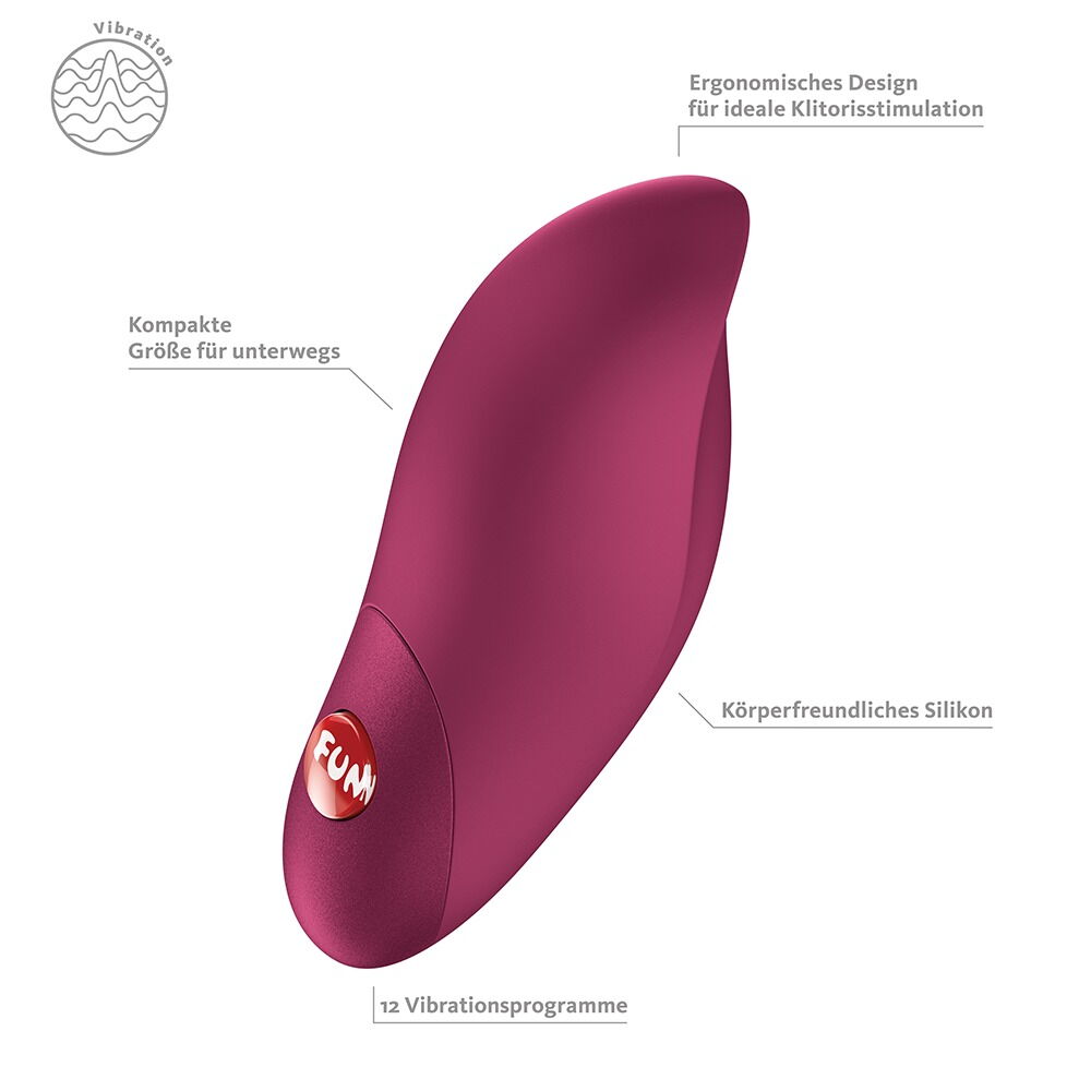 Auflegevibrator „CHARME“ mit 12 Vibrationsmodi