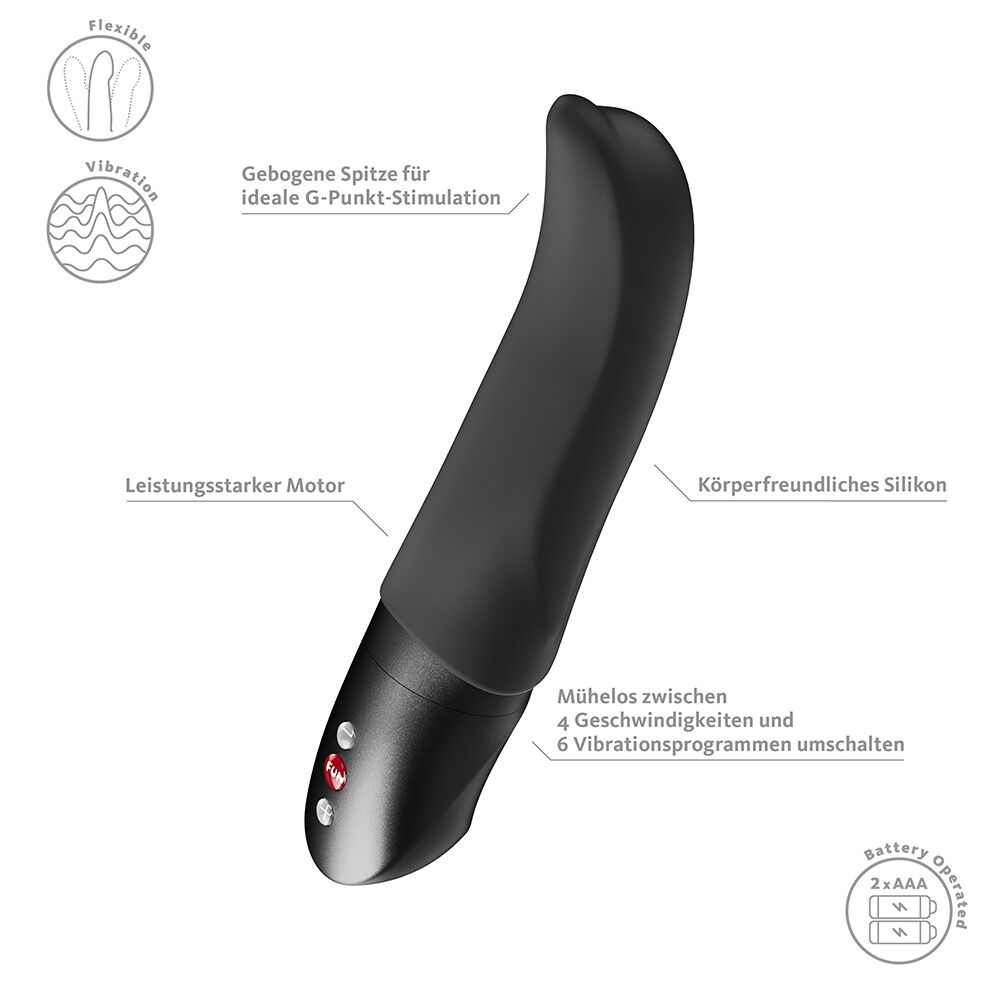 G-Punkt-Vibrator „DIVA DOLPHIN“ mit 6 Vibrationsmodi in 4 Geschwindigkeiten