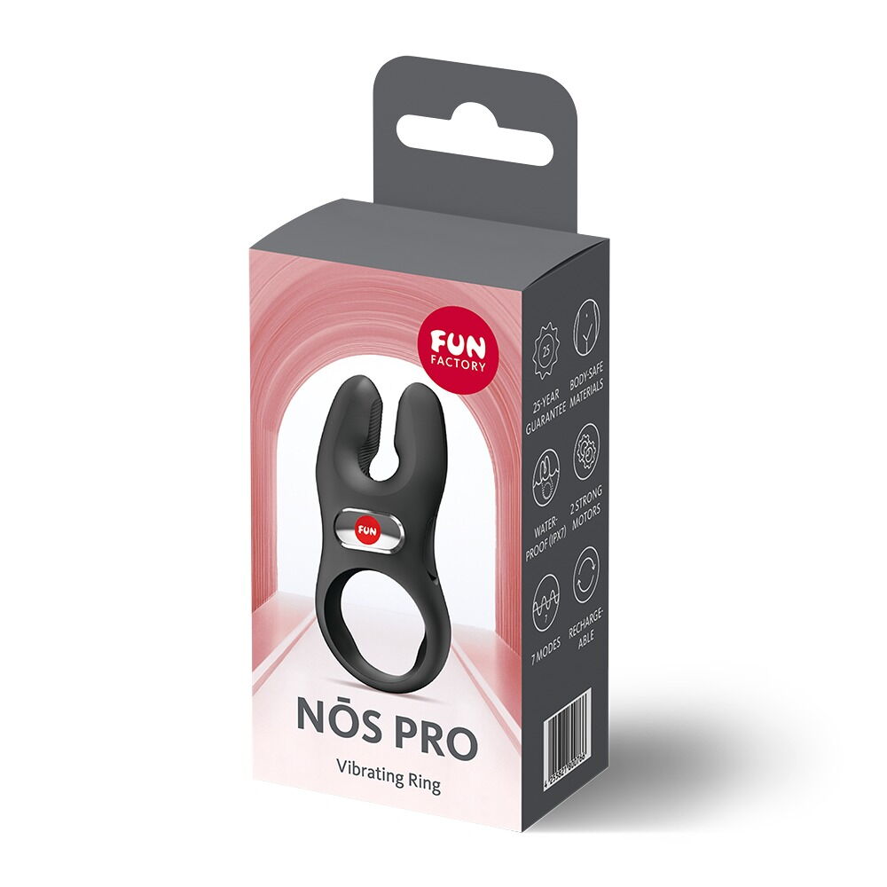 Vibro-Penisring „NŌS PRO“ mit 2 Motoren