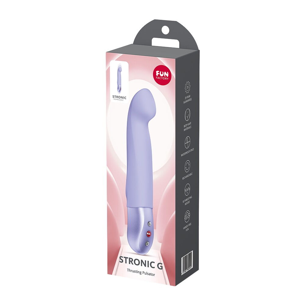 Stoßvibrator „STRONIC G“ mit G-Punkt-Spitze