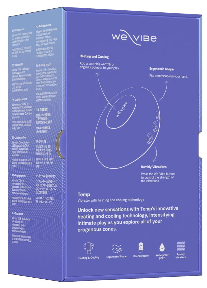 Auflegevibrator „Temp“ mit Wärme- und Kältefunktion