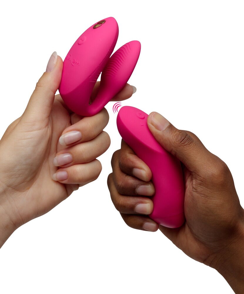 Paarvibrator „Chorus Pro“ mit Haptic Squeeze Fernbedienung