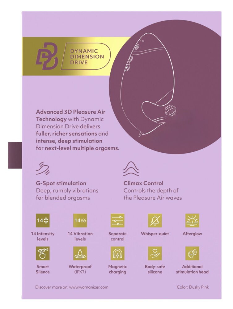 Pulsator „Womanizer Next Duo“ mit G-Punkt-Vibrator