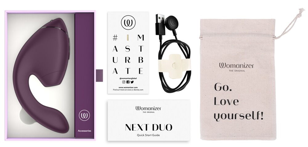 Pulsator „Womanizer Next Duo“ mit G-Punkt-Vibrator