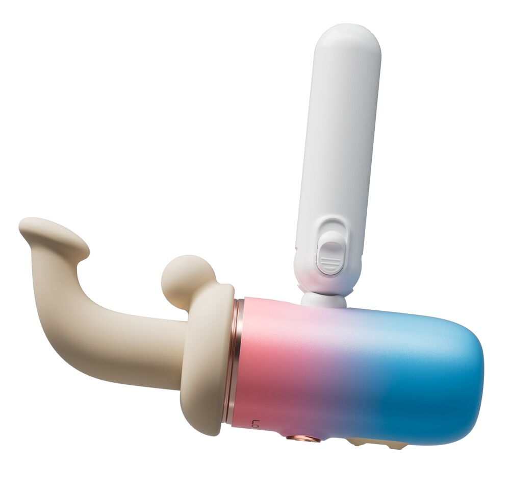 Stoßvibrator „Spinel“ mit 5-teiligem Zubehör