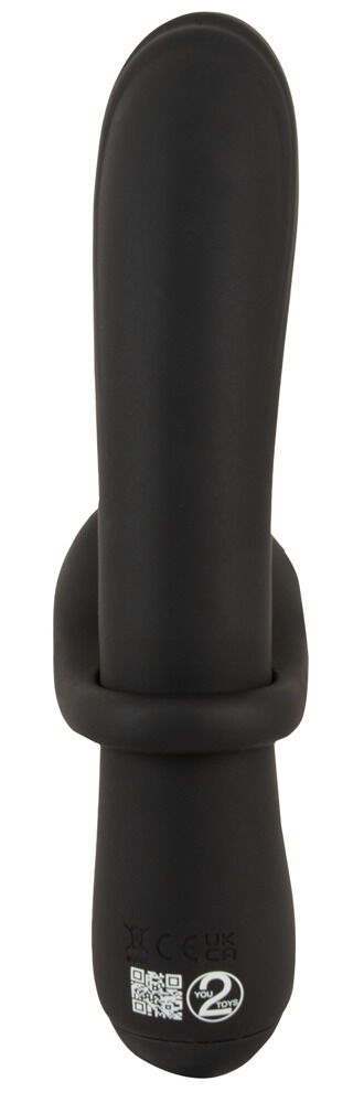 Vibrator mit abnehmbarem Vibro-Penisring