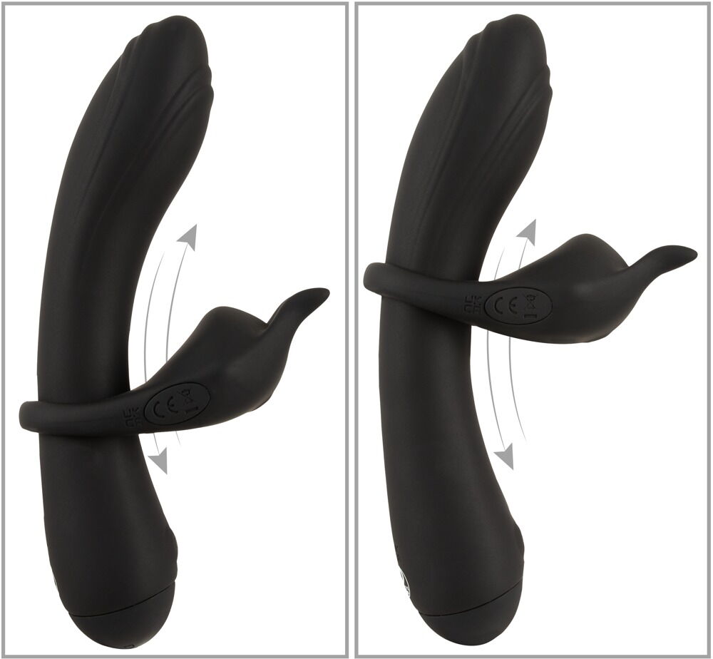 Vibrator mit abnehmbarem Vibro-Penisring