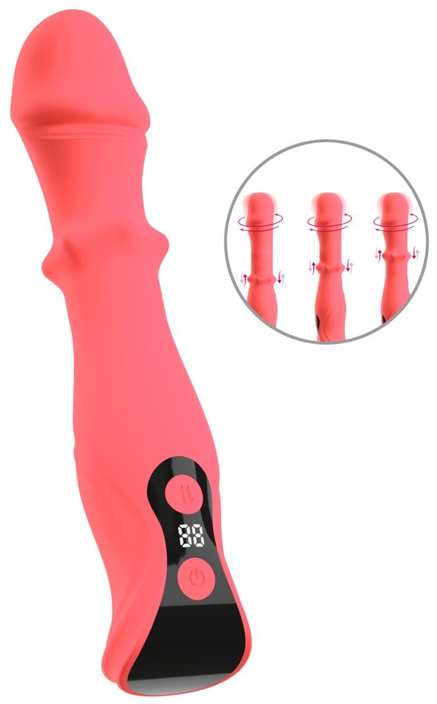 Vibrator „ORYVIA“ mit Rotation & Slide Massagering