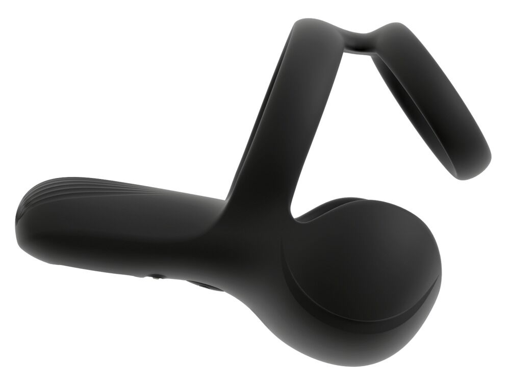 Hodenvibrator mit vibrierendem Damm-Stimulator