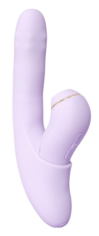 Stoßvibrator „DuoGlow“ mit Pulsator-Stimulator
