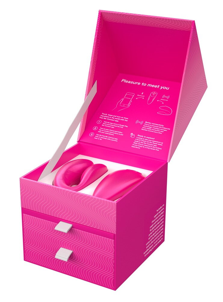 Paarvibrator „Chorus“ mit Squeeze-Fernbedienung