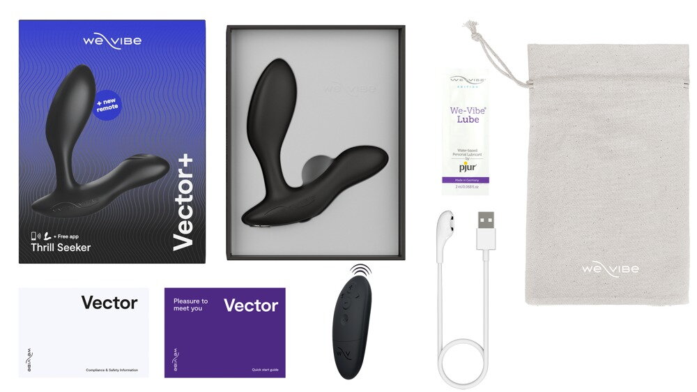 Analvibrator „Vector+“ mit Fernbedienung