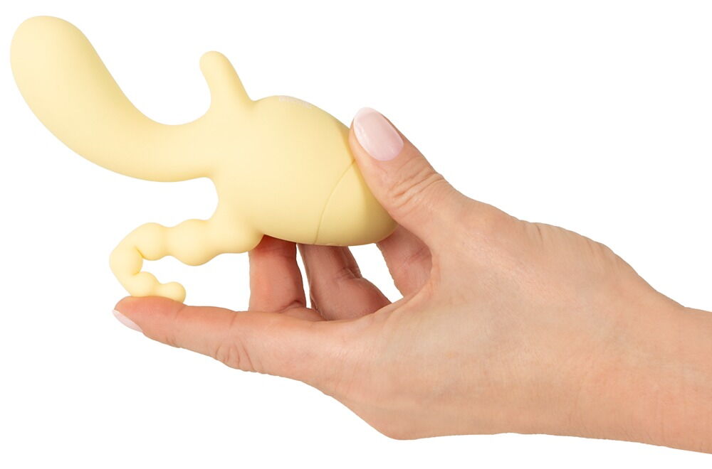 Minivibrator mit Klitoris- & Anus-Stimulator