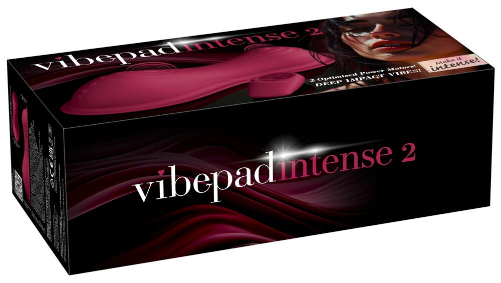 Vibrokissen „vibepad intense 2“ mit Fernbedienung