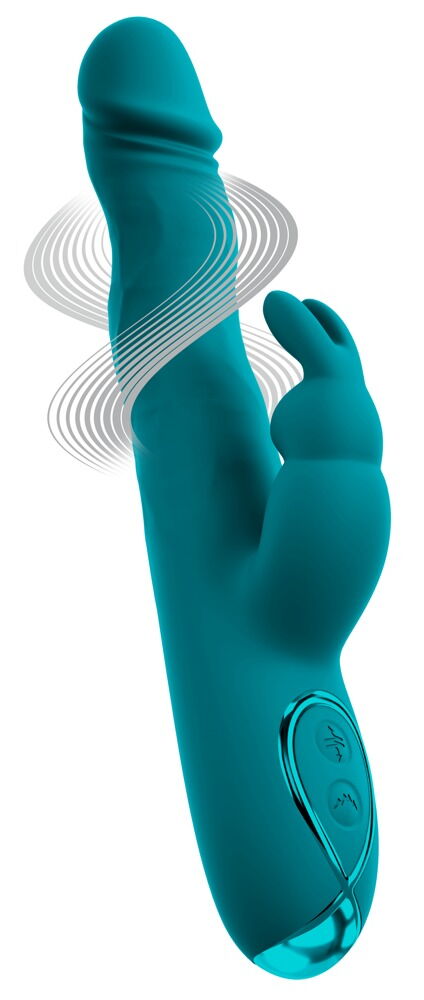 Rabbitvibrator mit Wiggling-Funktion