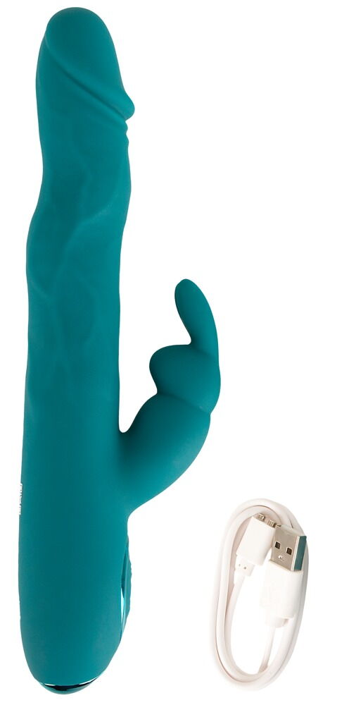 Rabbitvibrator mit Wiggling-Funktion