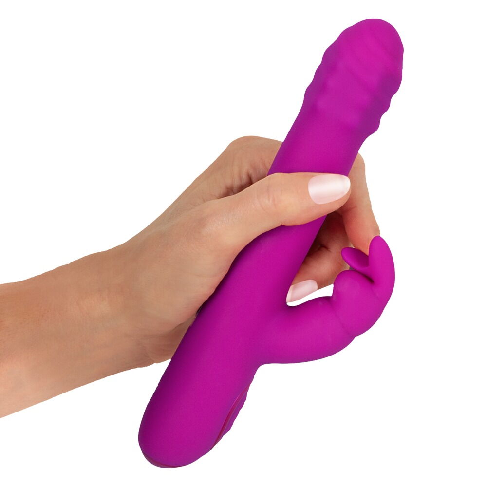 Rabbitvibrator mit Stoßfunktion