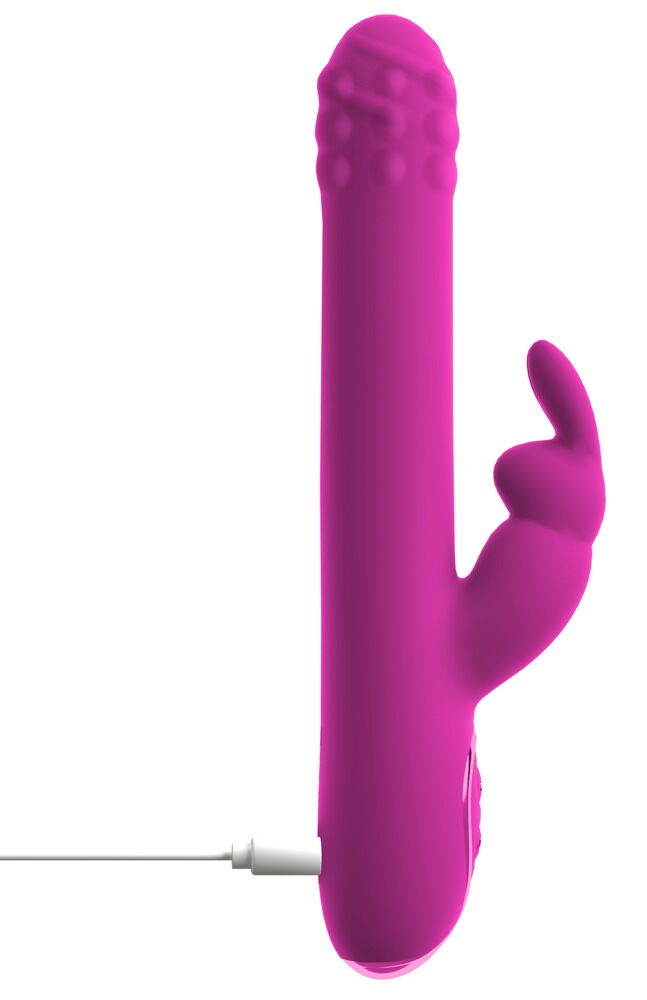 Rabbitvibrator mit Stoßfunktion