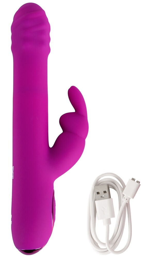 Rabbitvibrator mit Stoßfunktion